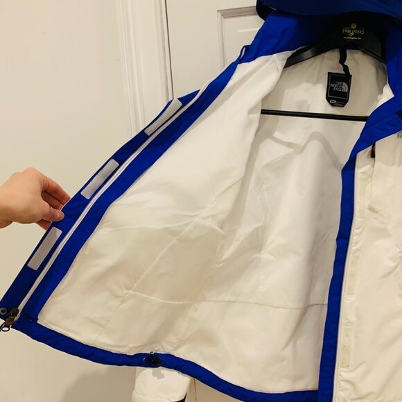 Women's THE NORTH FACE Hyvent Ski Snowboard Jacket 3-in-1with Fleece Jacket - Picture 15 of 16